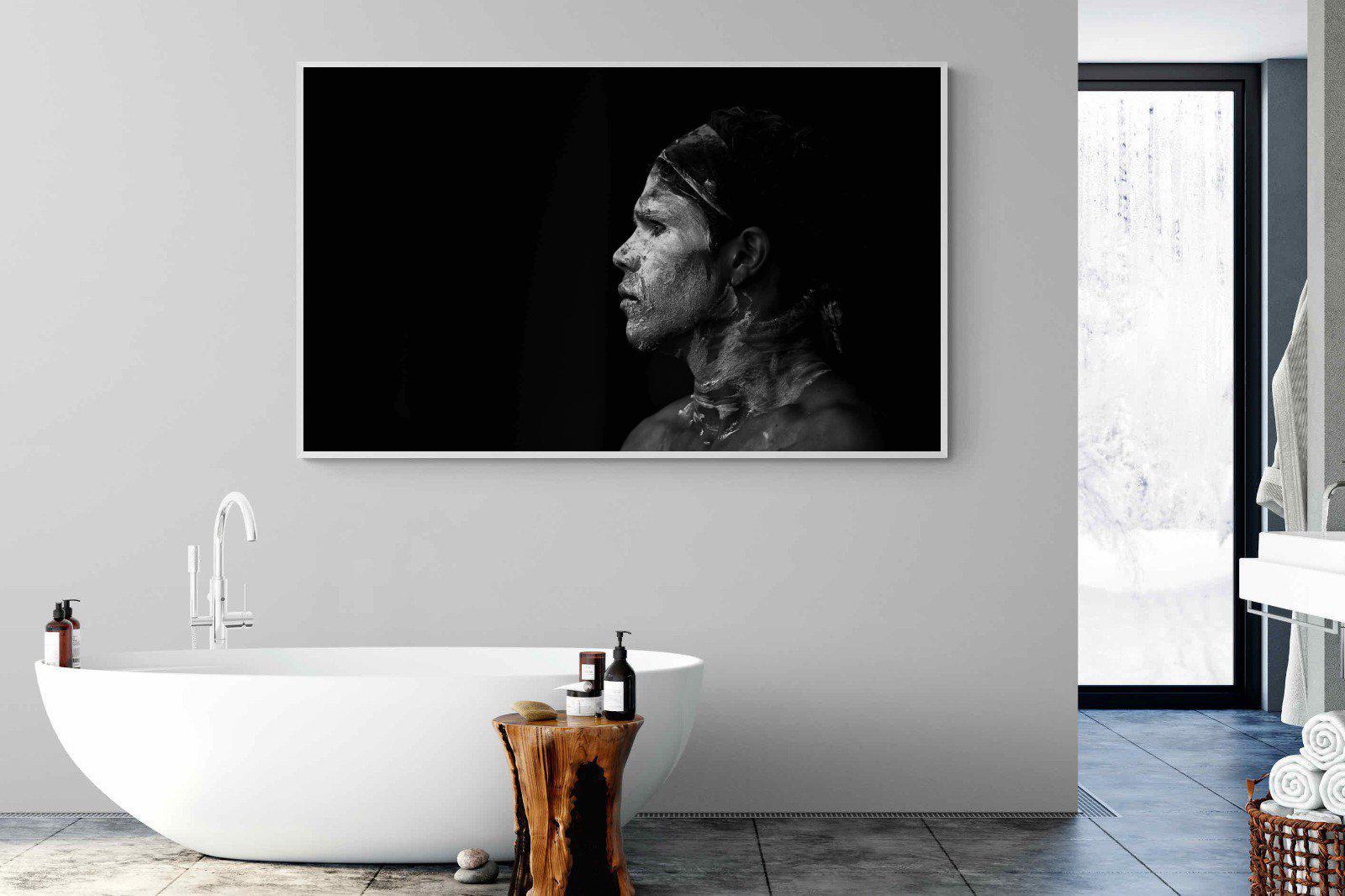 Warrior-Wall_Art-180 x 110cm-Mounted Canvas-White-Pixalot