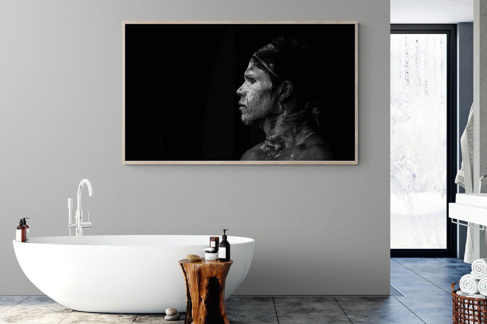 Warrior-Wall_Art-180 x 110cm-Mounted Canvas-Wood-Pixalot