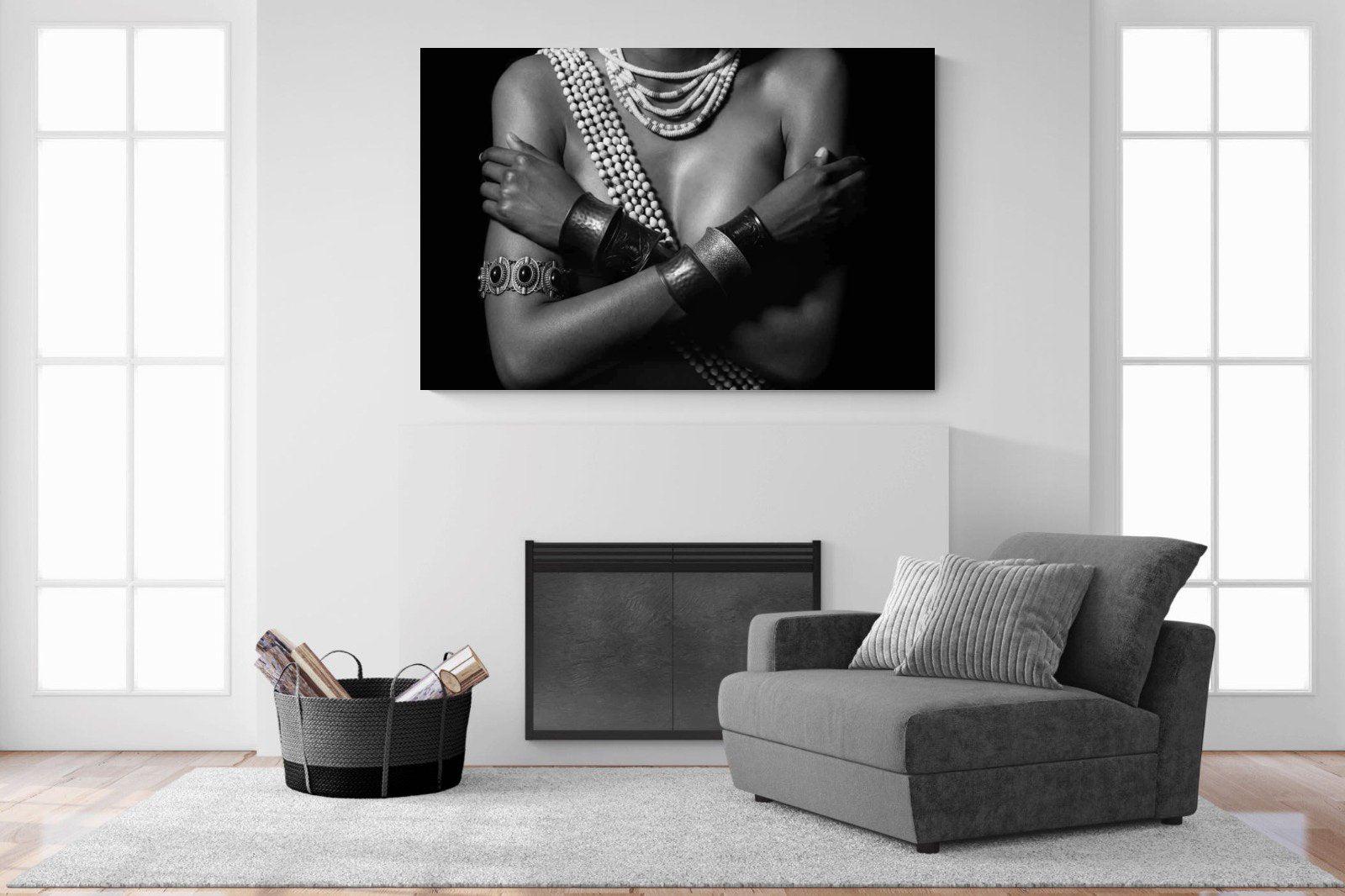 Warrior Princess Marriage-Wall_Art-150 x 100cm-Mounted Canvas-No Frame-Pixalot