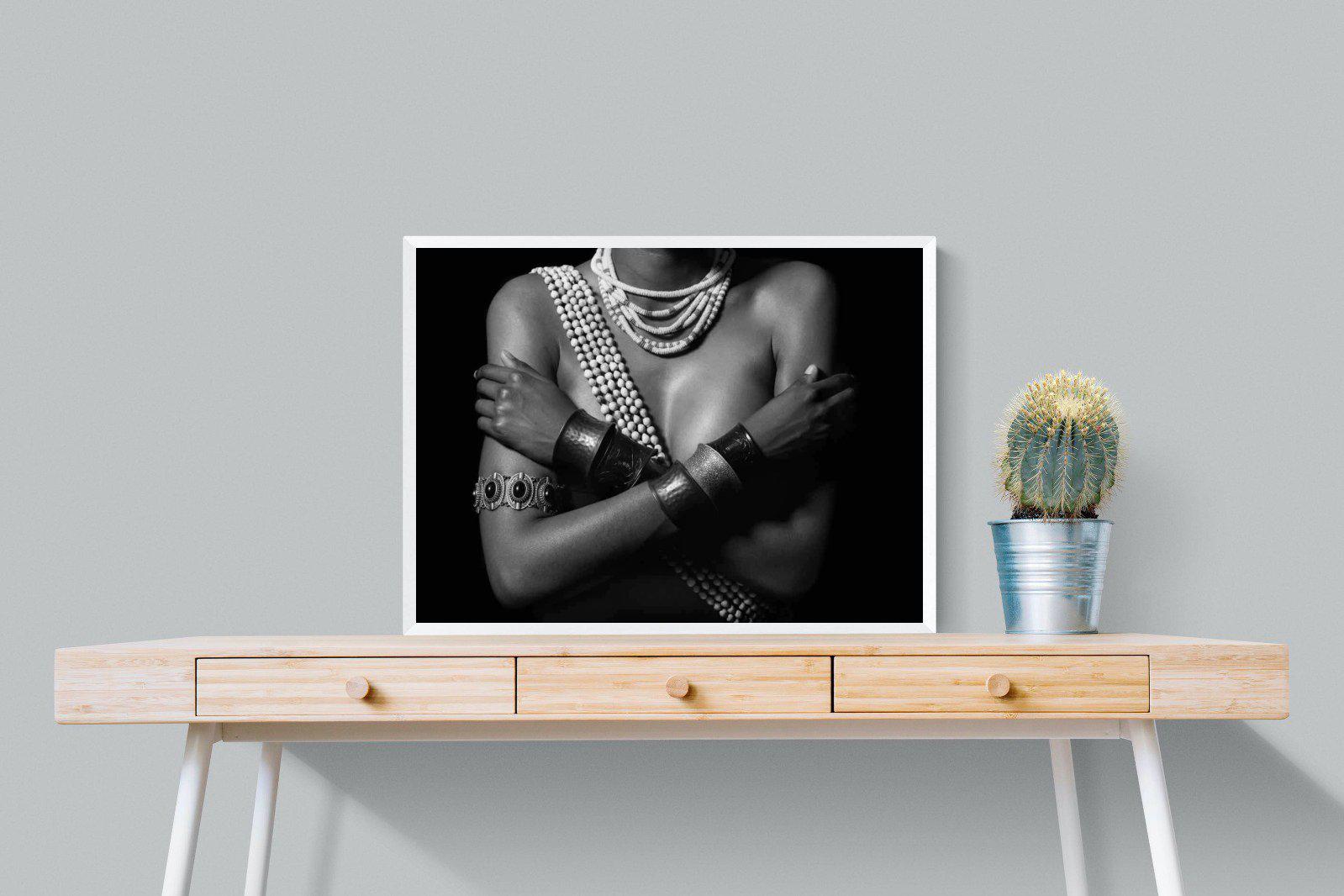 Warrior Princess Marriage-Wall_Art-80 x 60cm-Mounted Canvas-White-Pixalot