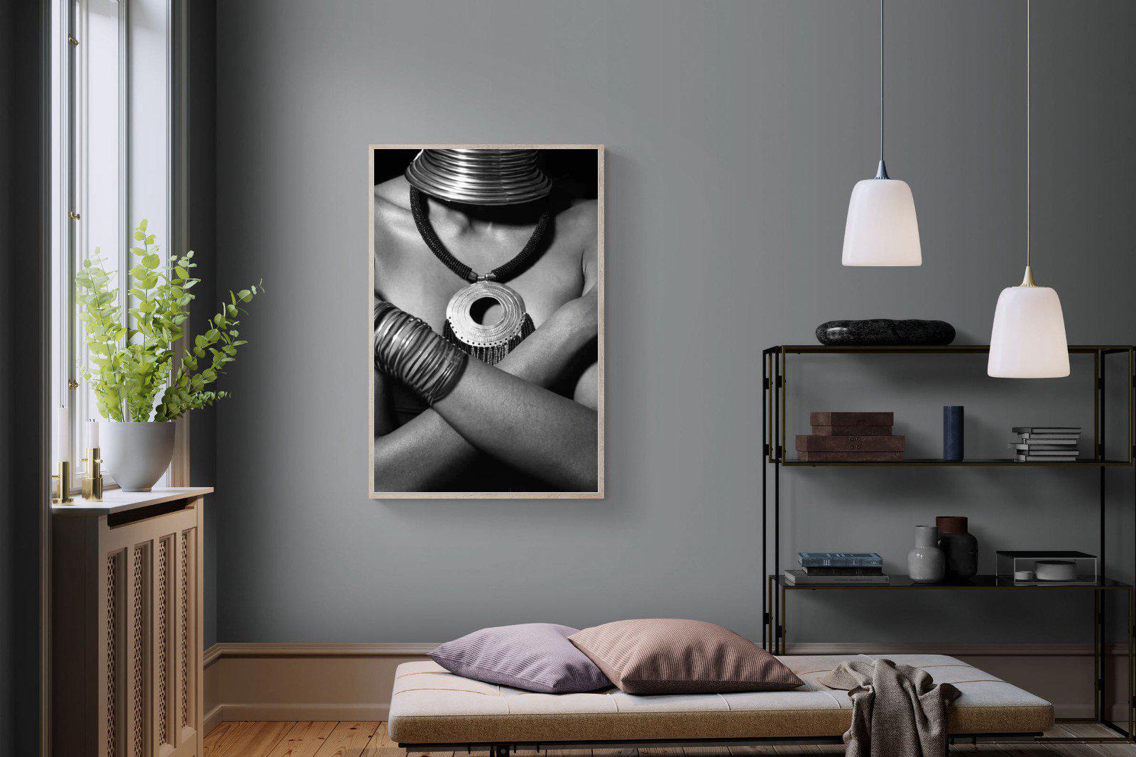 Warrior Princess-Wall_Art-100 x 150cm-Mounted Canvas-Wood-Pixalot