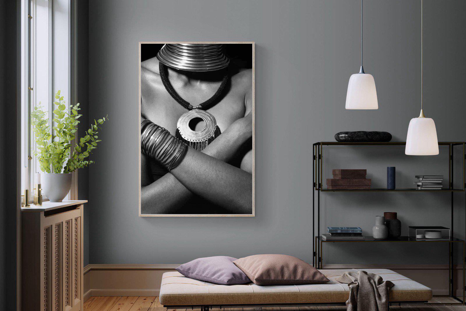 Warrior Princess-Wall_Art-120 x 180cm-Mounted Canvas-Wood-Pixalot