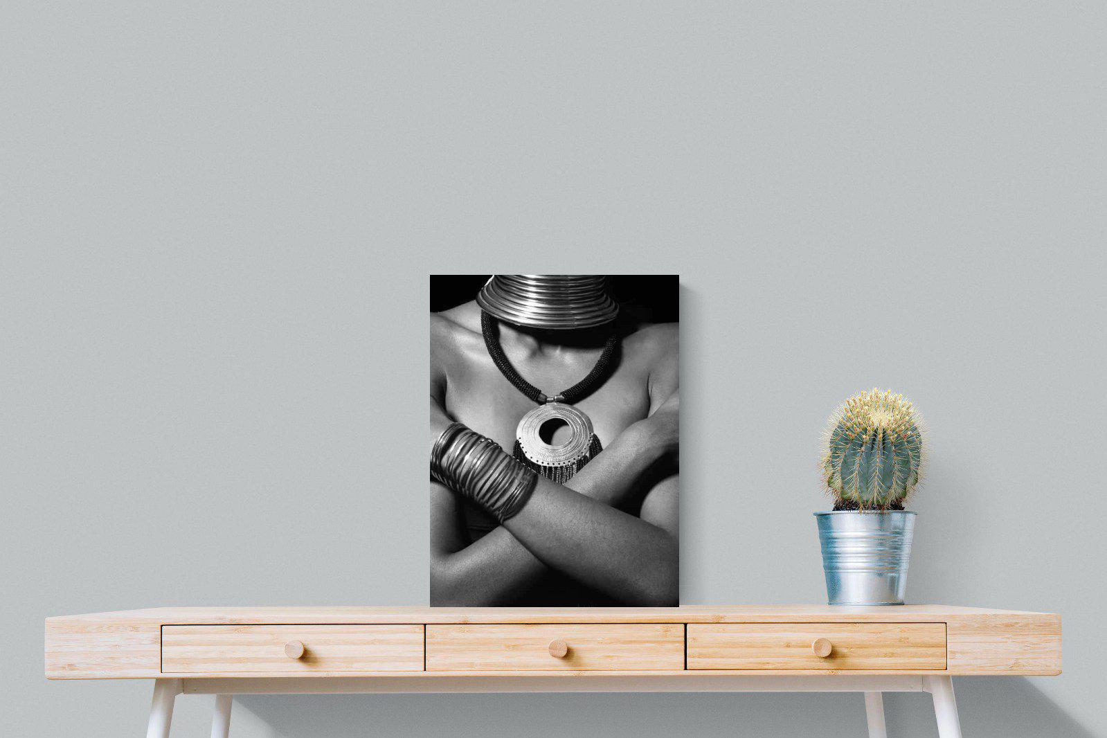 Warrior Princess-Wall_Art-45 x 60cm-Mounted Canvas-No Frame-Pixalot