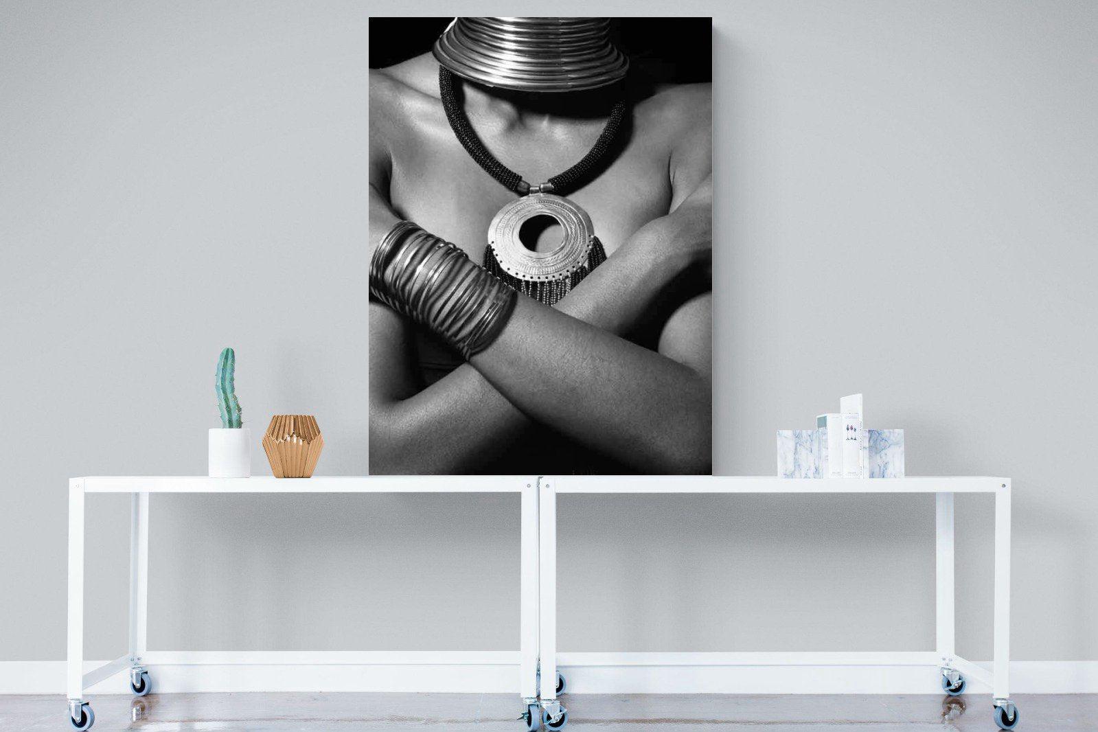 Warrior Princess-Wall_Art-90 x 120cm-Mounted Canvas-No Frame-Pixalot