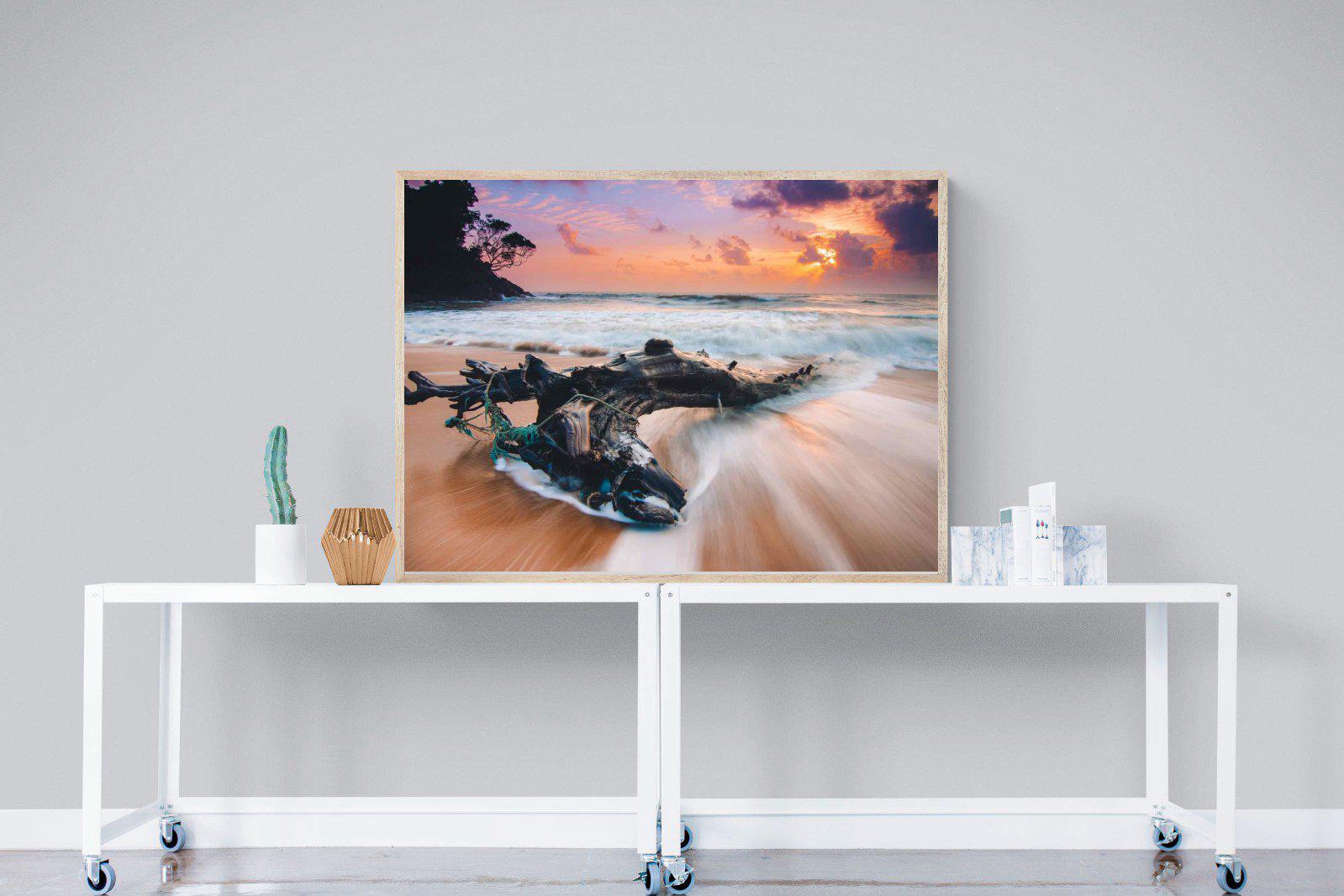 Washed Ashore-Wall_Art-120 x 90cm-Mounted Canvas-Wood-Pixalot