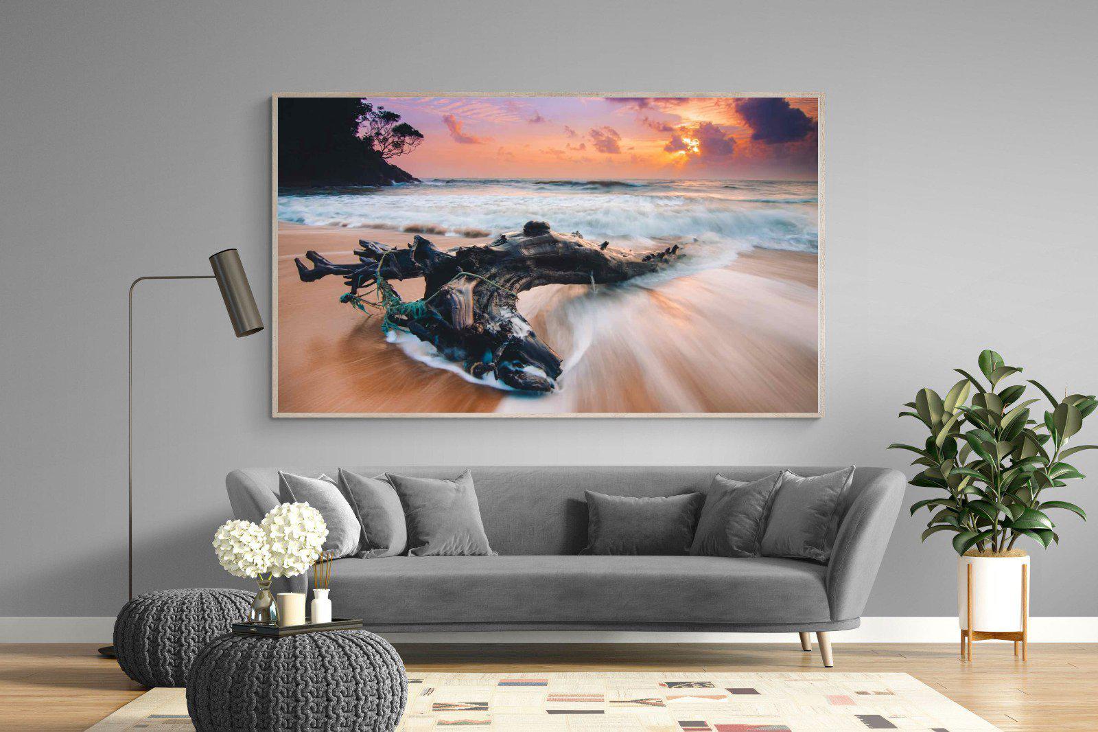 Washed Ashore-Wall_Art-220 x 130cm-Mounted Canvas-Wood-Pixalot