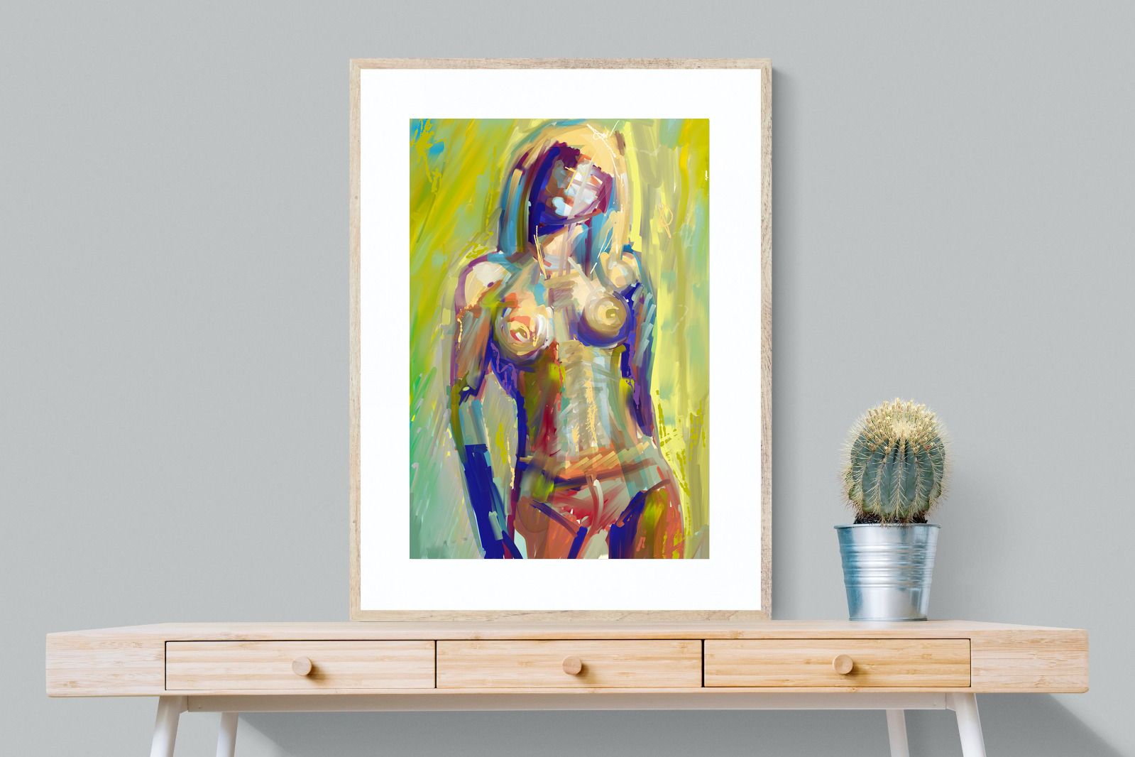 Watchya Lookin' At-Wall_Art-75 x 100cm-Framed Print-Wood-Pixalot