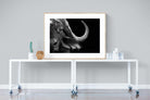 Water Buffalo-Wall_Art-120 x 90cm-Framed Print-Wood-Pixalot