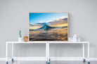 Wave Flare-Wall_Art-120 x 90cm-Mounted Canvas-Wood-Pixalot