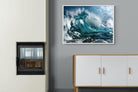 Wave-Wall_Art-100 x 75cm-Mounted Canvas-White-Pixalot