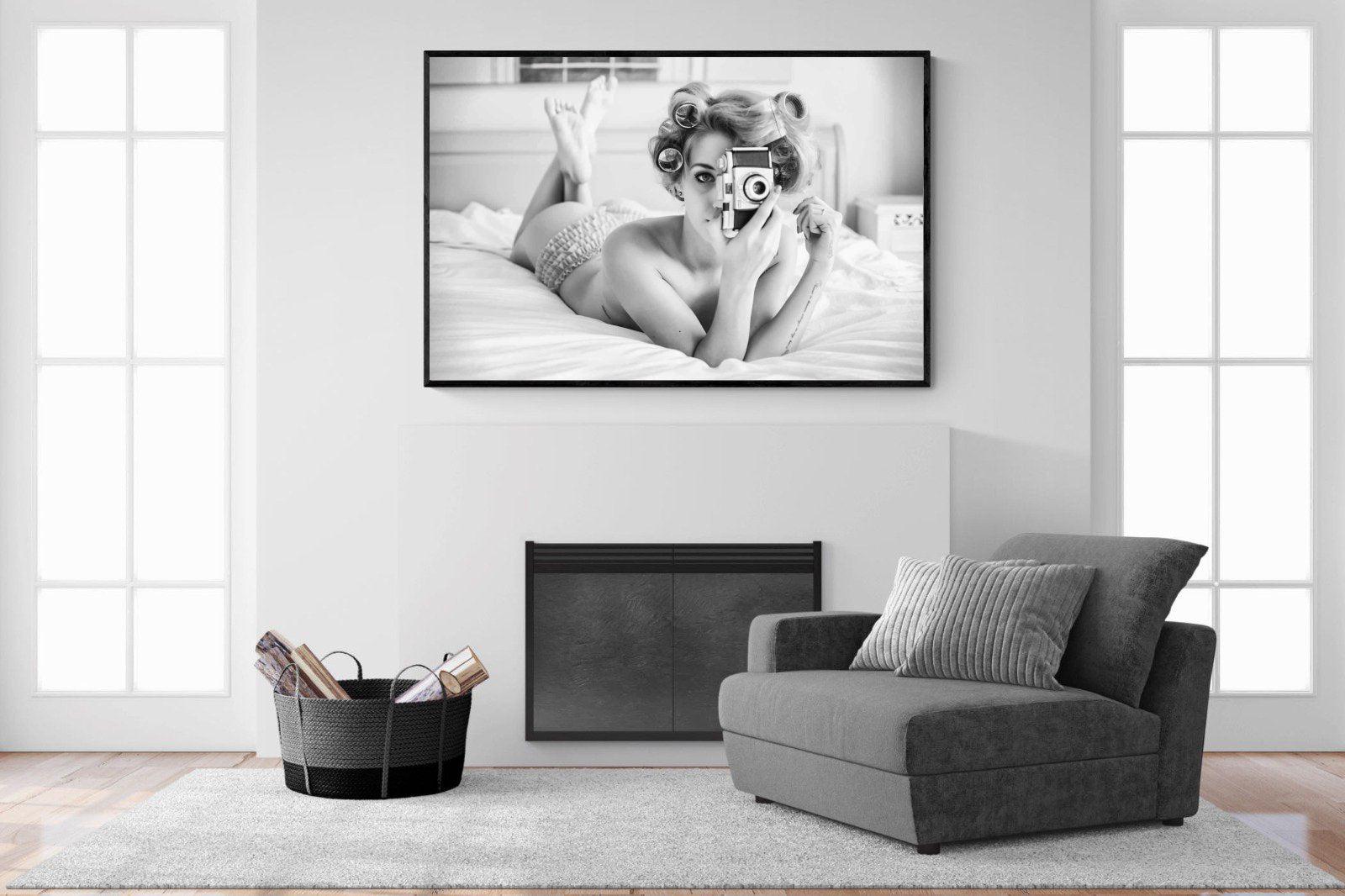 Weekend Away-Wall_Art-150 x 100cm-Mounted Canvas-Black-Pixalot