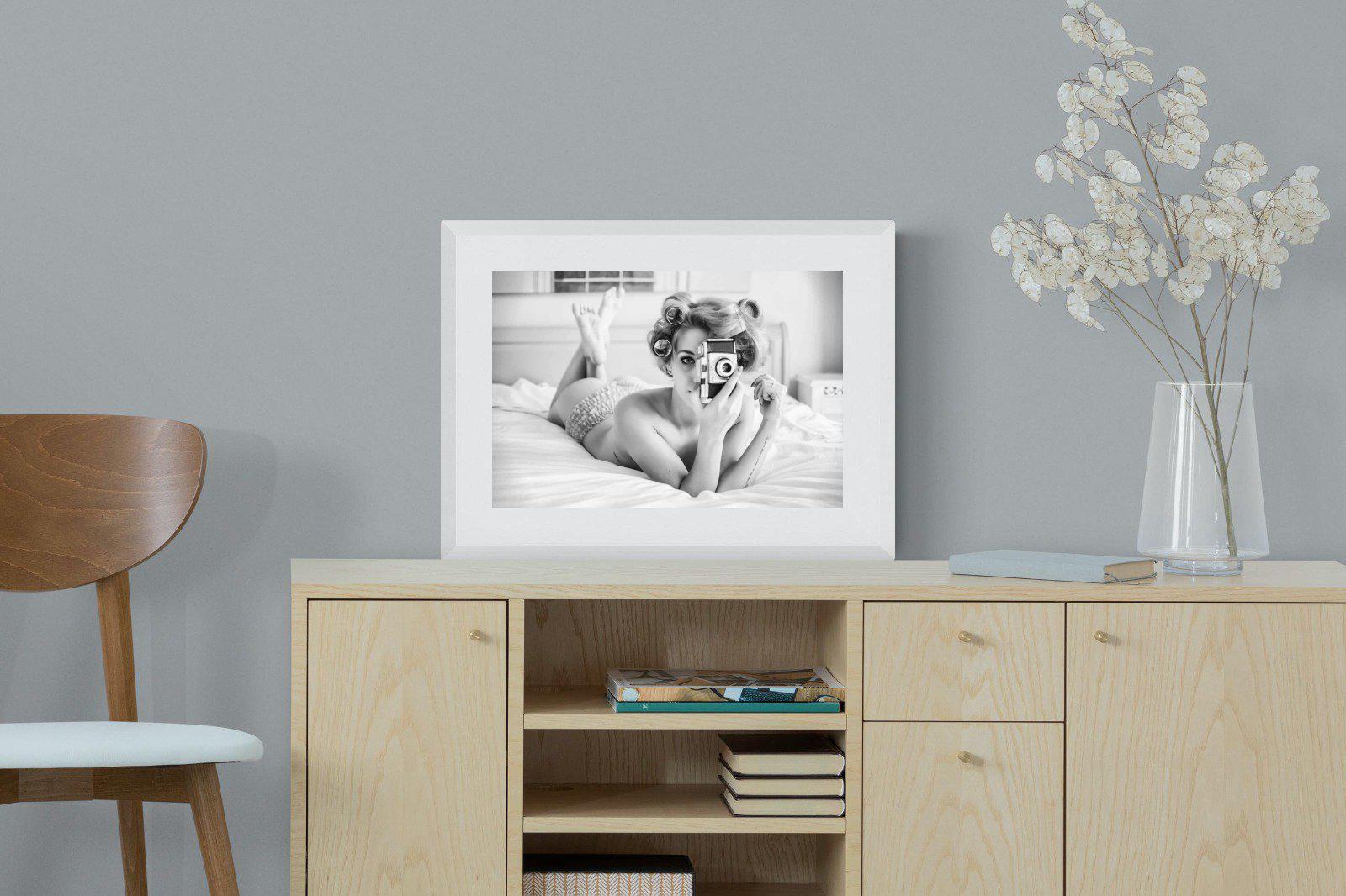 Weekend Away-Wall_Art-60 x 45cm-Framed Print-White-Pixalot