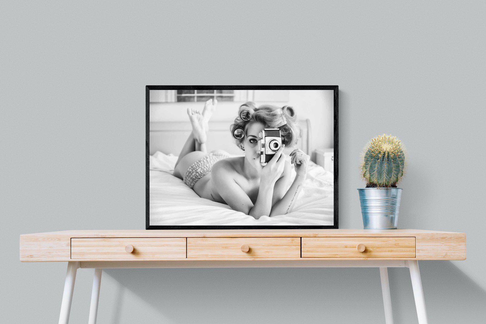 Weekend Away-Wall_Art-80 x 60cm-Mounted Canvas-Black-Pixalot