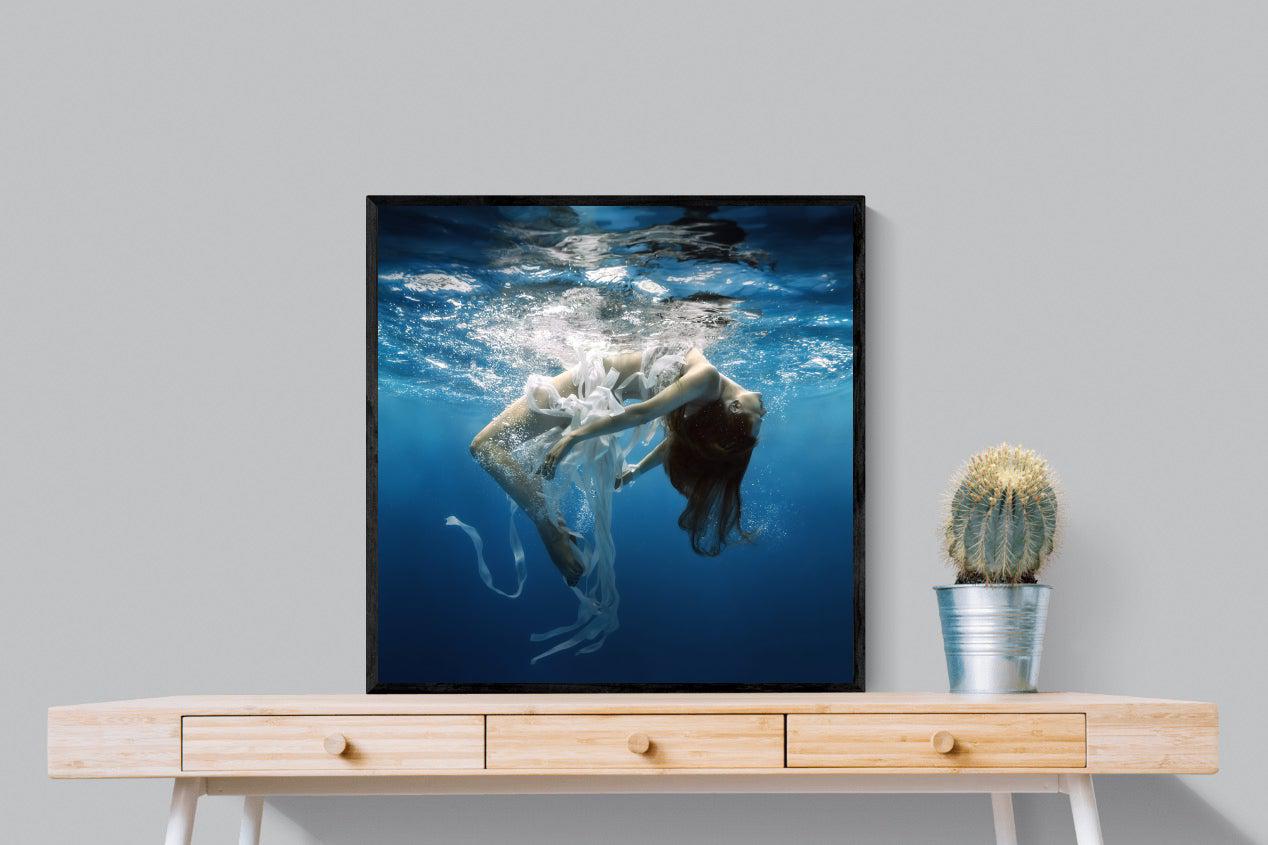 Weightless-Wall_Art-80 x 80cm-Mounted Canvas-Black-Pixalot