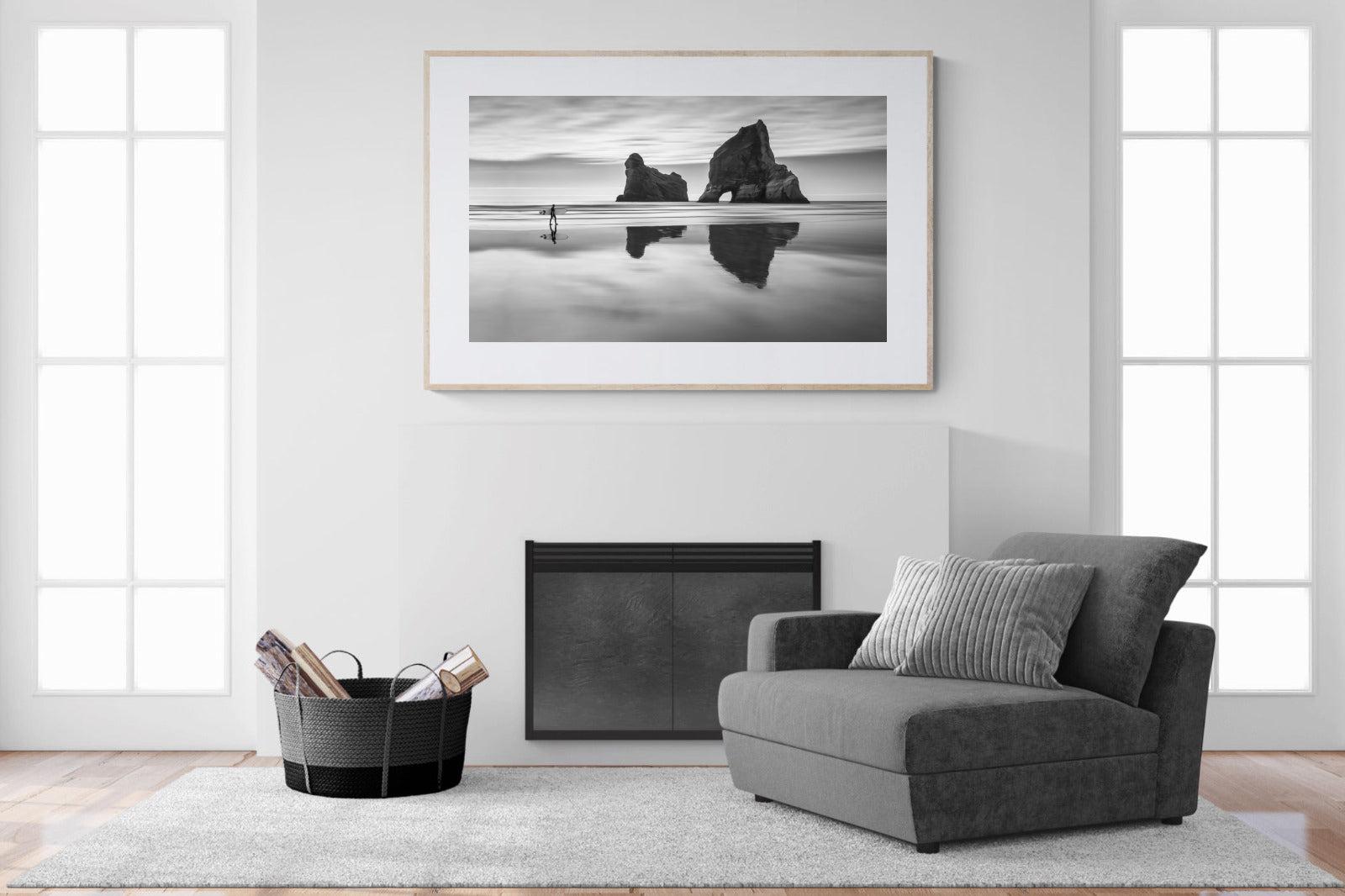 Wharariki-Wall_Art-150 x 100cm-Framed Print-Wood-Pixalot