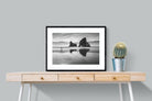 Wharariki-Wall_Art-80 x 60cm-Framed Print-Black-Pixalot
