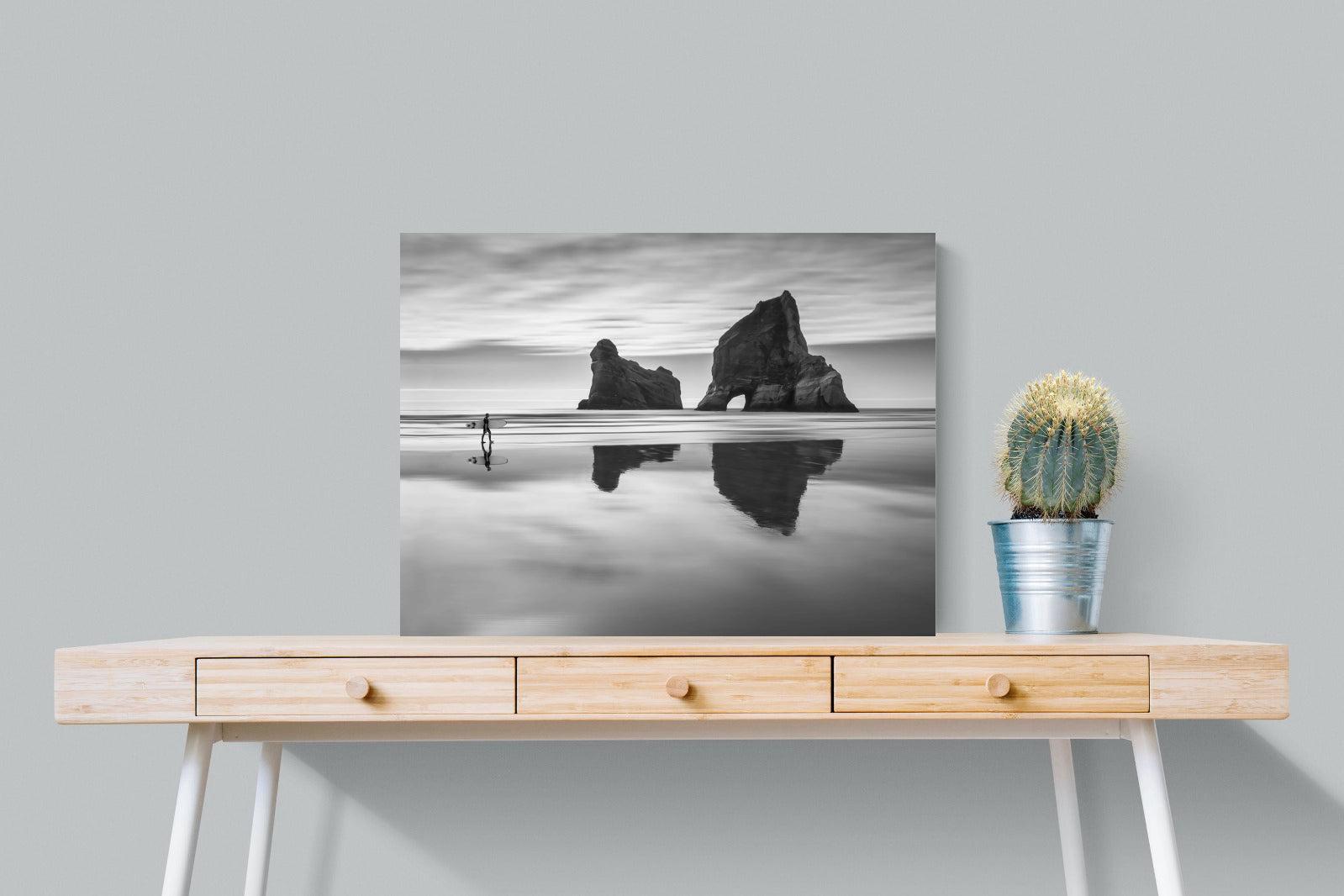 Wharariki-Wall_Art-80 x 60cm-Mounted Canvas-No Frame-Pixalot