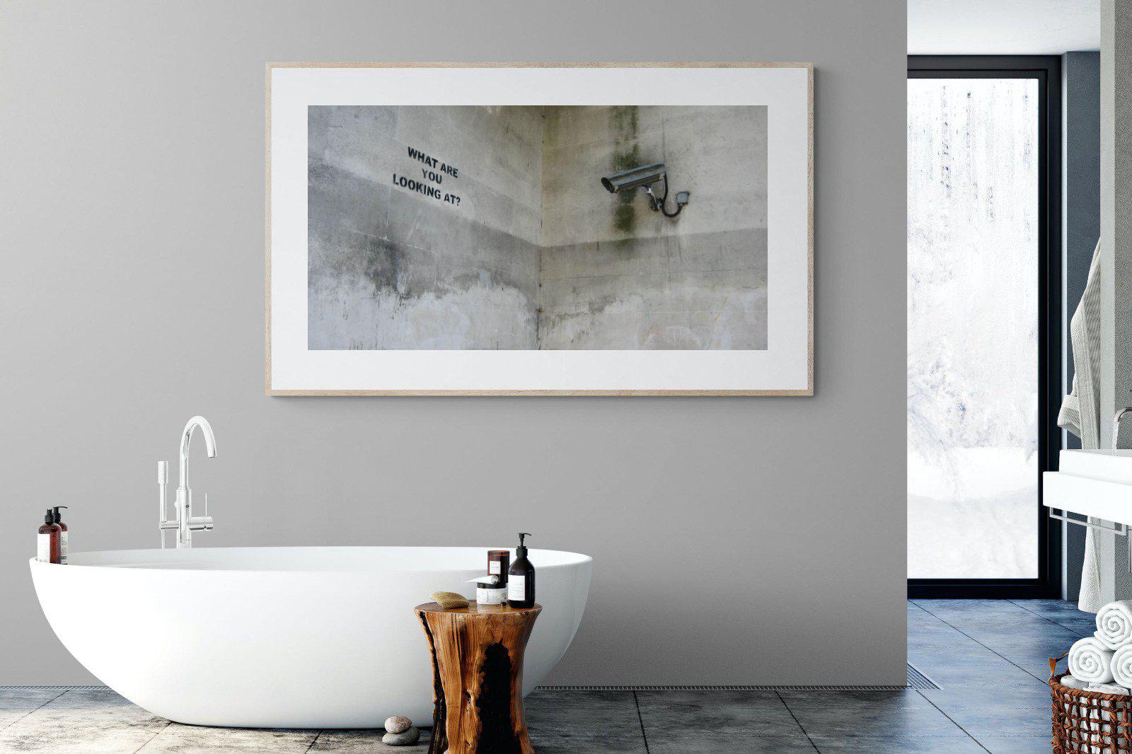 What Are You Looking At-Wall_Art-180 x 110cm-Framed Print-Wood-Pixalot