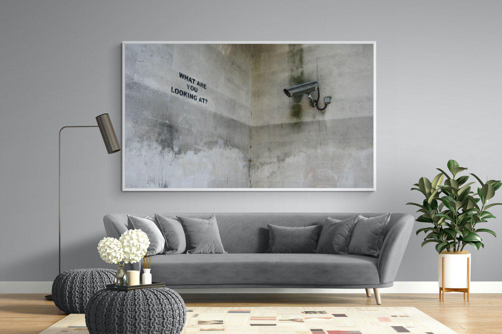What Are You Looking At-Wall_Art-220 x 130cm-Mounted Canvas-White-Pixalot