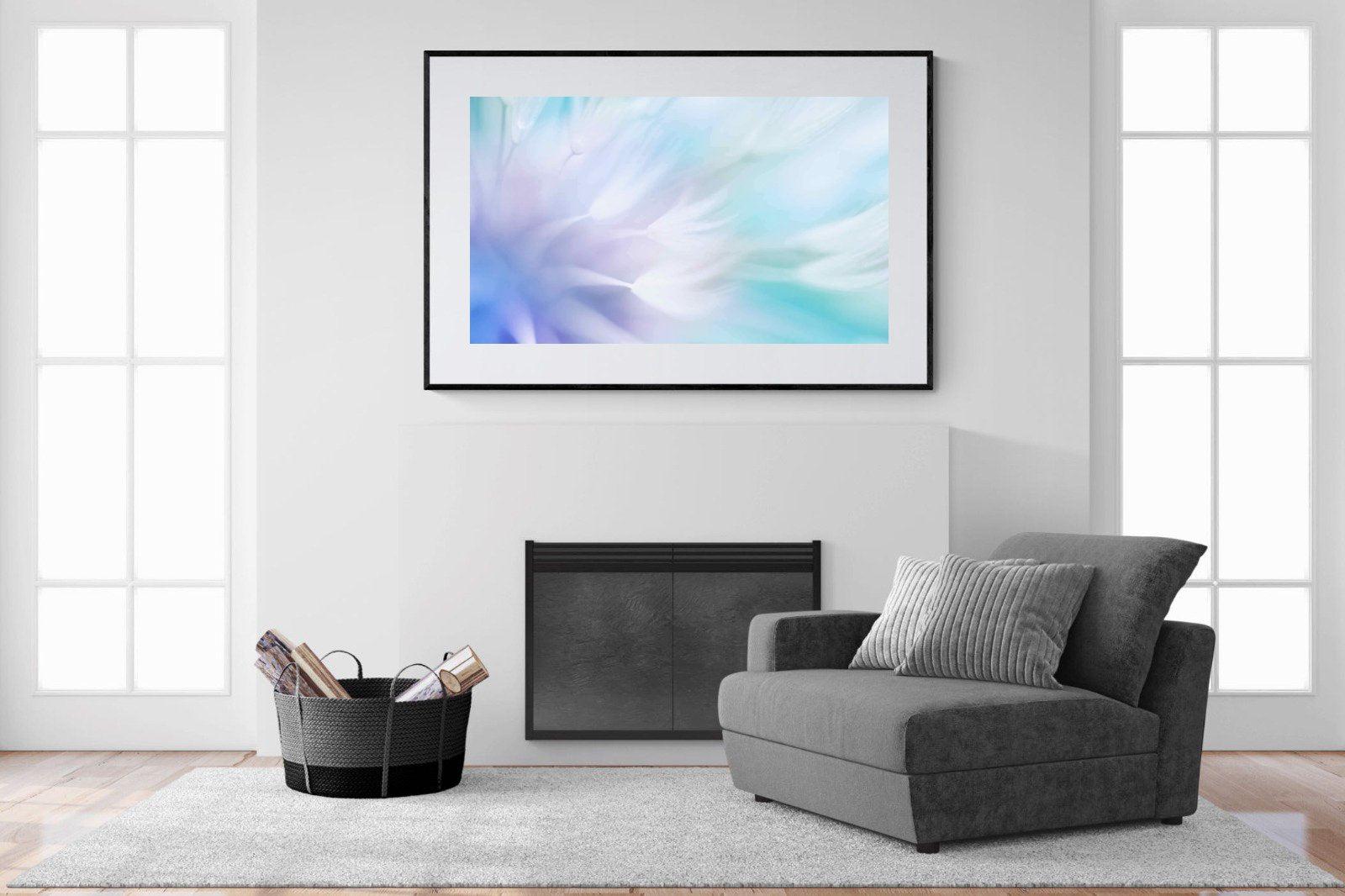 Whisper-Wall_Art-150 x 100cm-Framed Print-Black-Pixalot