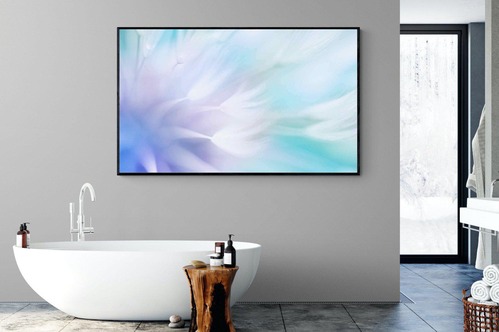 Whisper-Wall_Art-180 x 110cm-Mounted Canvas-Black-Pixalot