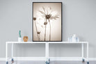 White Cosmos-Wall_Art-90 x 120cm-Mounted Canvas-Black-Pixalot