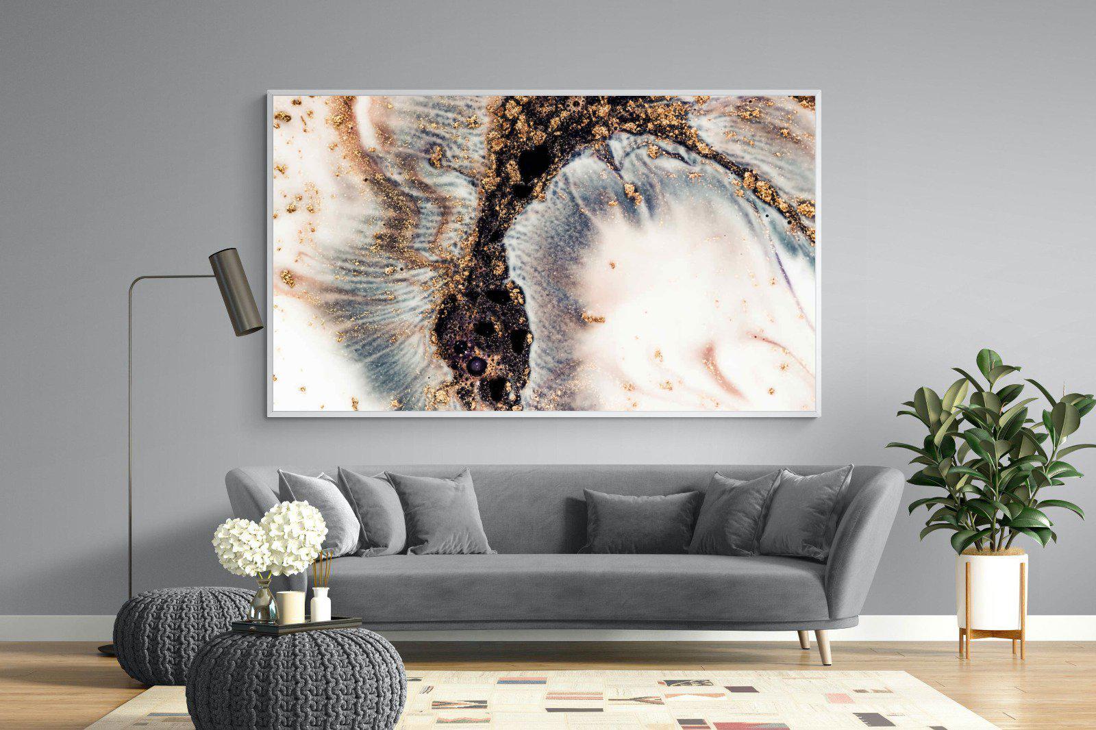 White Gold-Wall_Art-220 x 130cm-Mounted Canvas-White-Pixalot