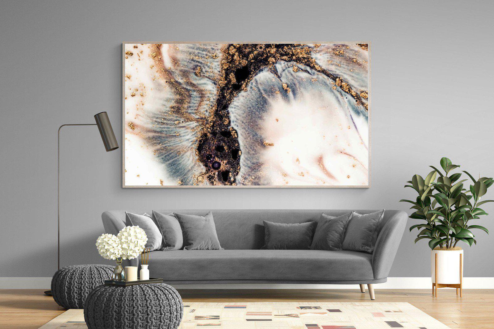 White Gold-Wall_Art-220 x 130cm-Mounted Canvas-Wood-Pixalot