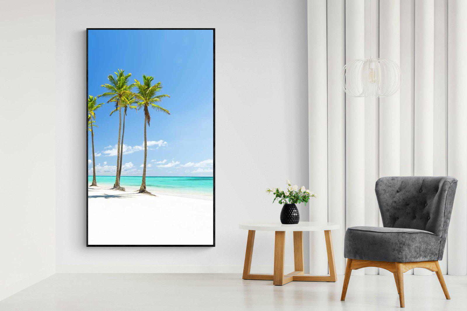 White Sand-Wall_Art-130 x 220cm-Mounted Canvas-Black-Pixalot