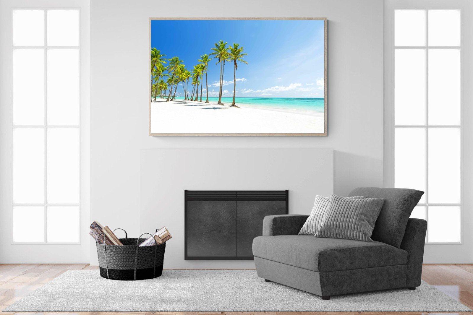 White Sand-Wall_Art-150 x 100cm-Mounted Canvas-Wood-Pixalot