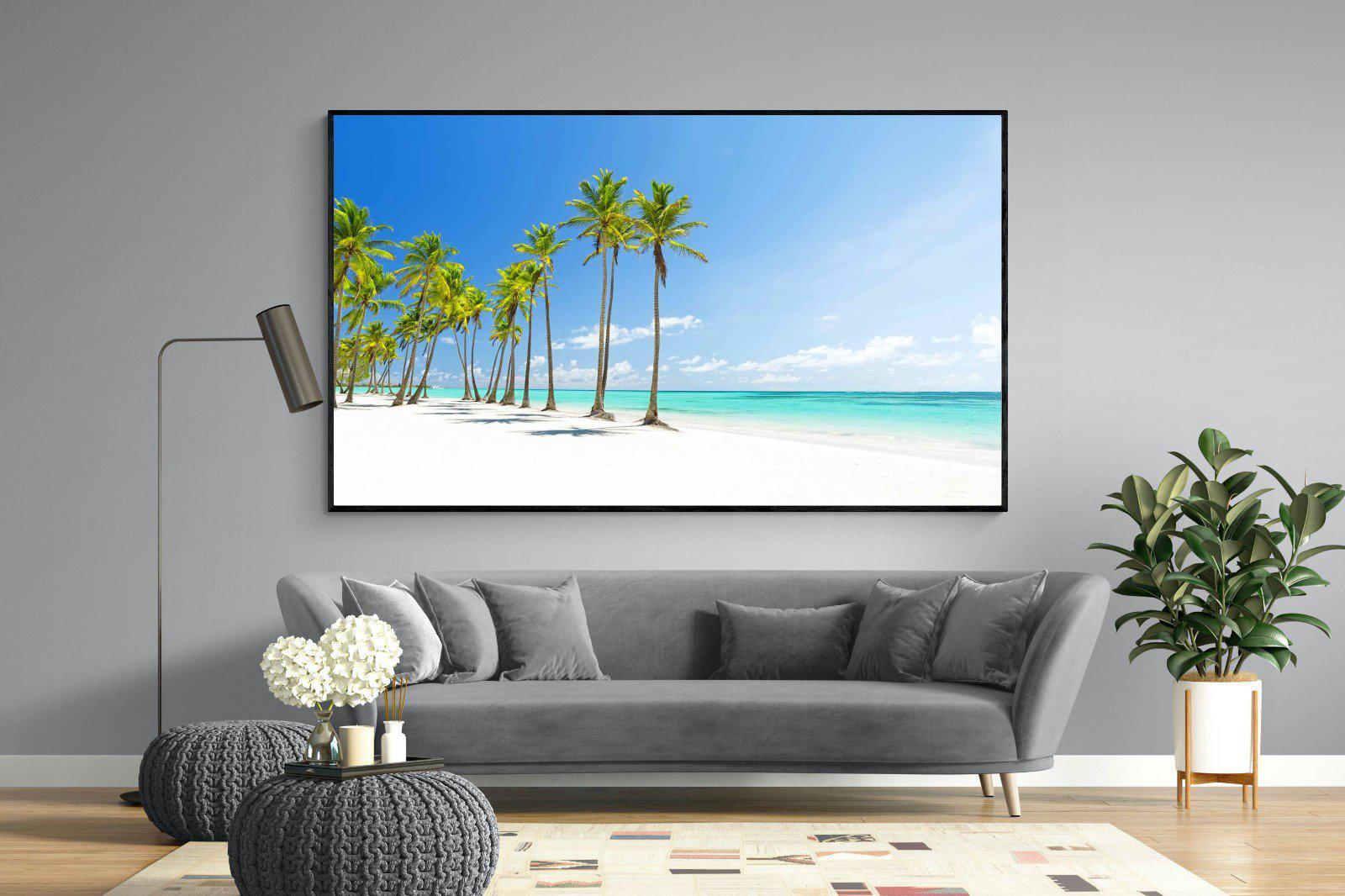 White Sand-Wall_Art-220 x 130cm-Mounted Canvas-Black-Pixalot