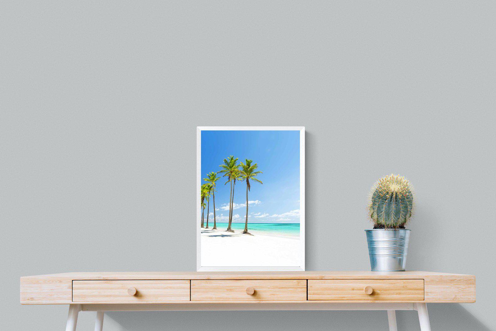 White Sand-Wall_Art-45 x 60cm-Mounted Canvas-White-Pixalot