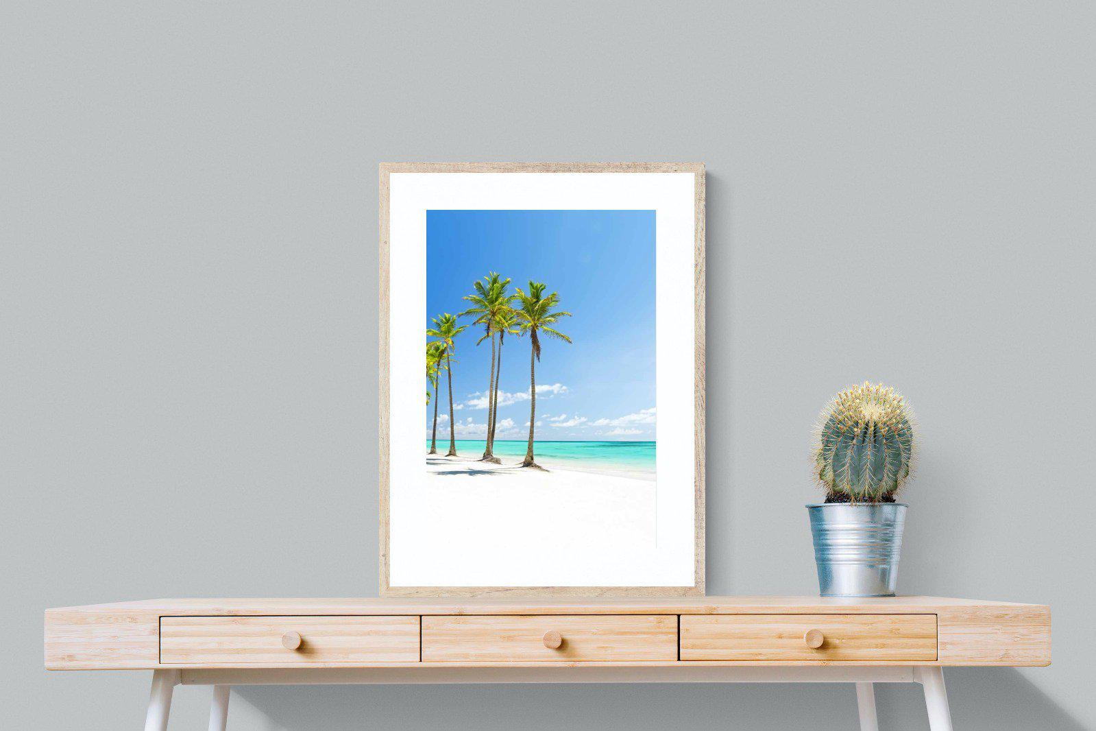 White Sand-Wall_Art-60 x 80cm-Framed Print-Wood-Pixalot