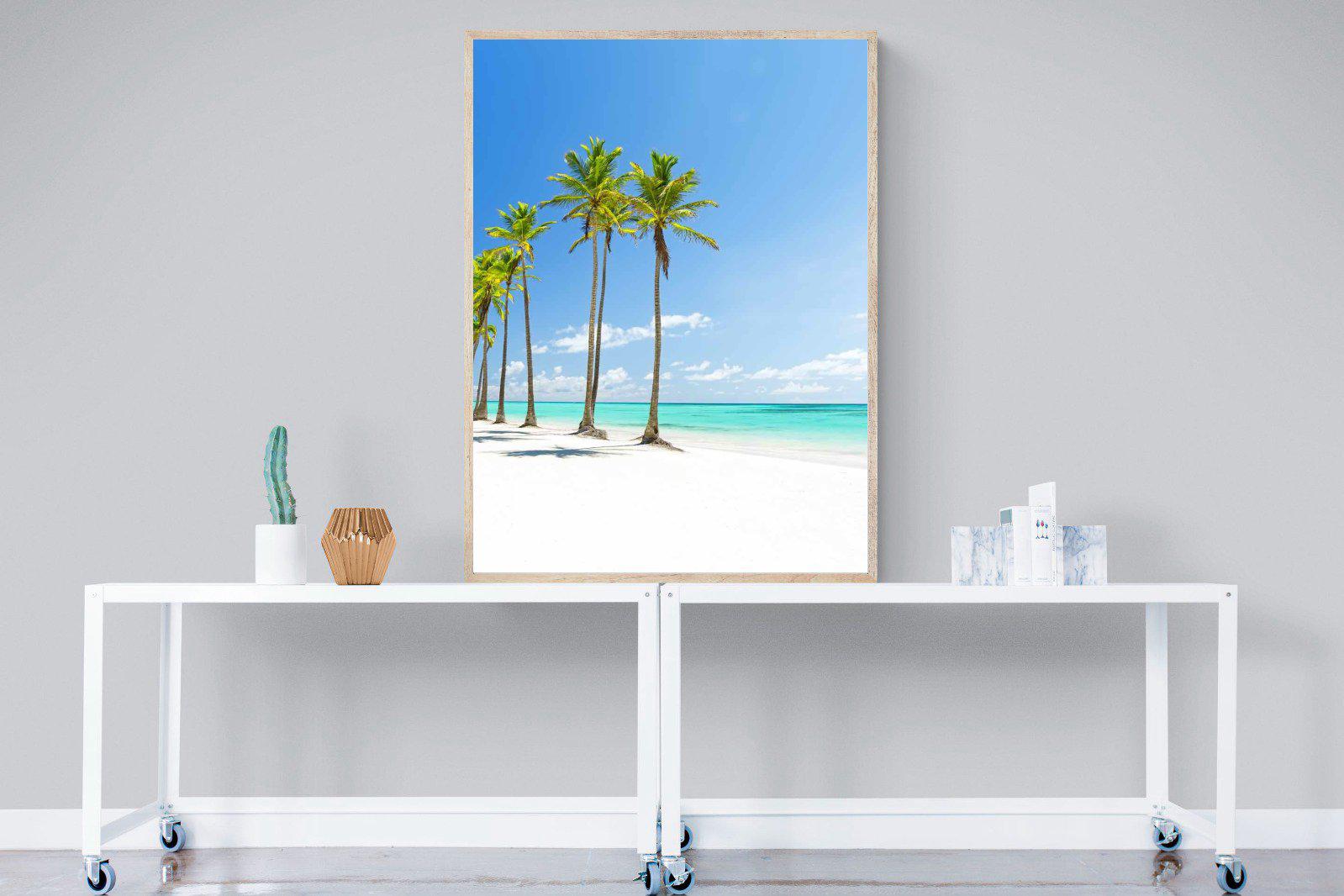 White Sand-Wall_Art-90 x 120cm-Mounted Canvas-Wood-Pixalot