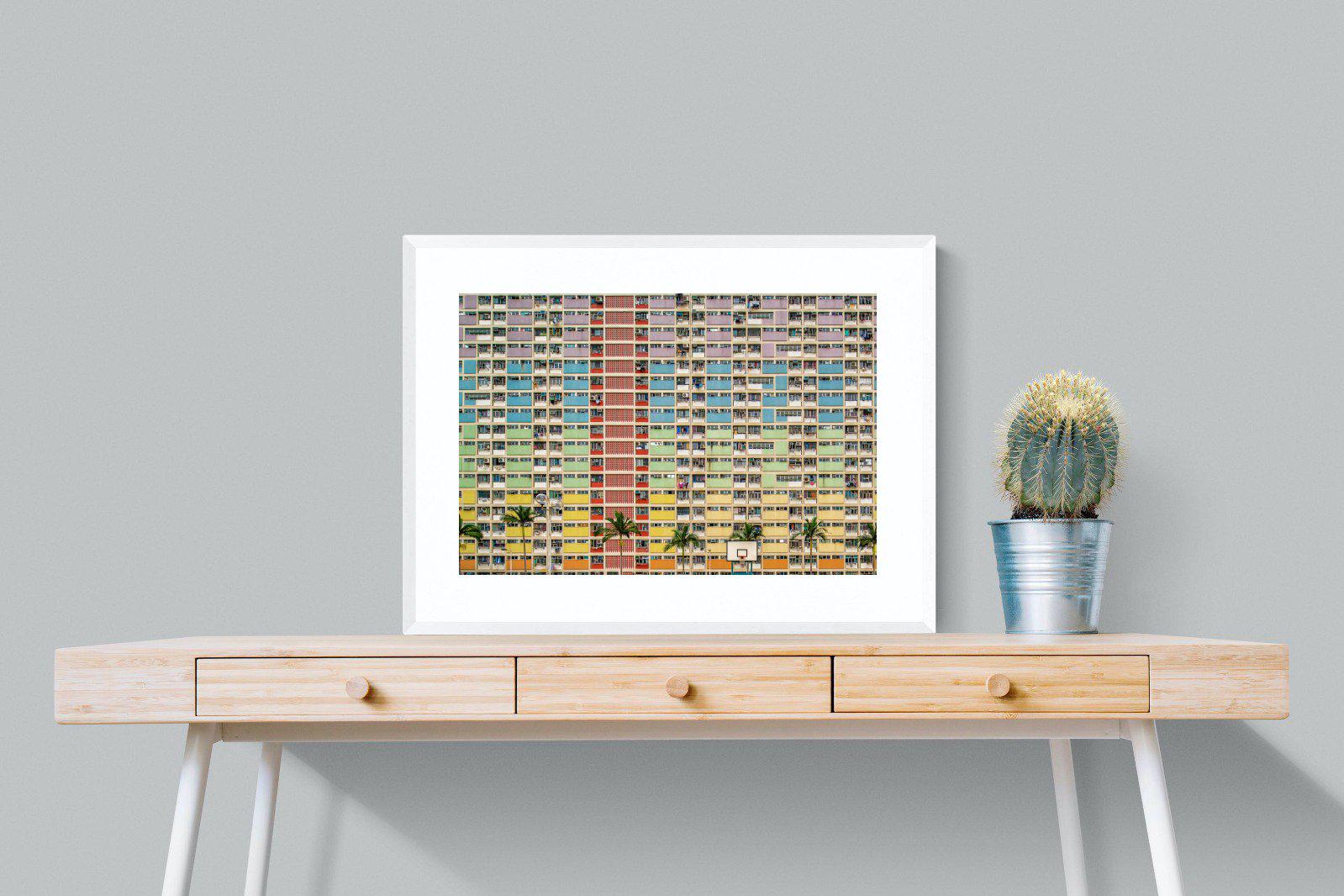 Windows-Wall_Art-80 x 60cm-Framed Print-White-Pixalot