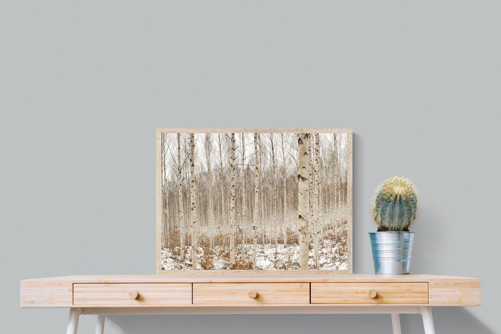 Winter Forest-Wall_Art-80 x 60cm-Mounted Canvas-Wood-Pixalot