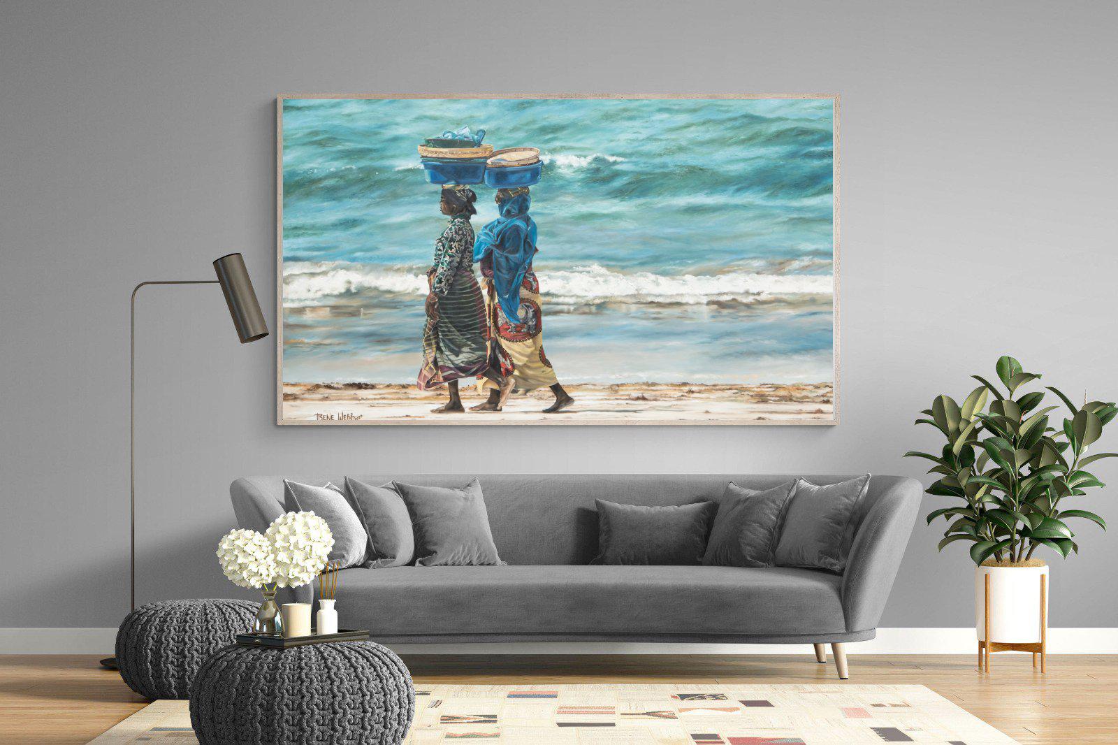 Working Women of Wimbi-Wall_Art-220 x 130cm-Mounted Canvas-Wood-Pixalot