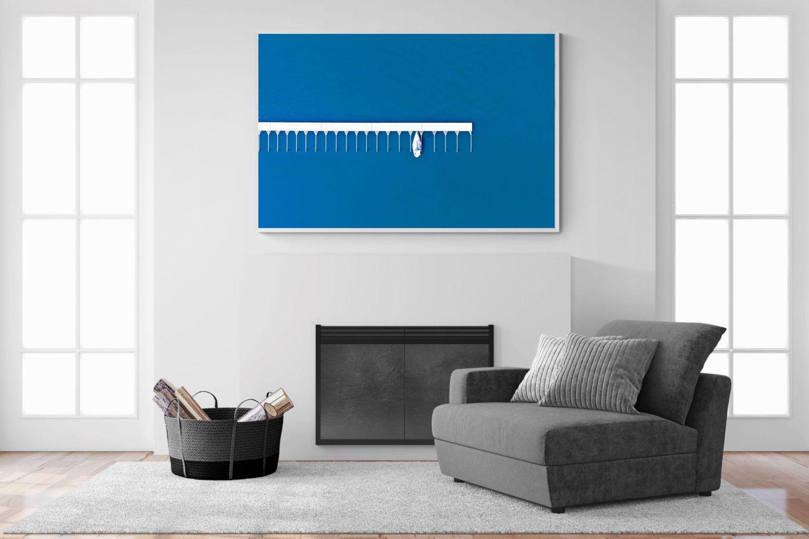 Yacht Club-Wall_Art-150 x 100cm-Mounted Canvas-White-Pixalot