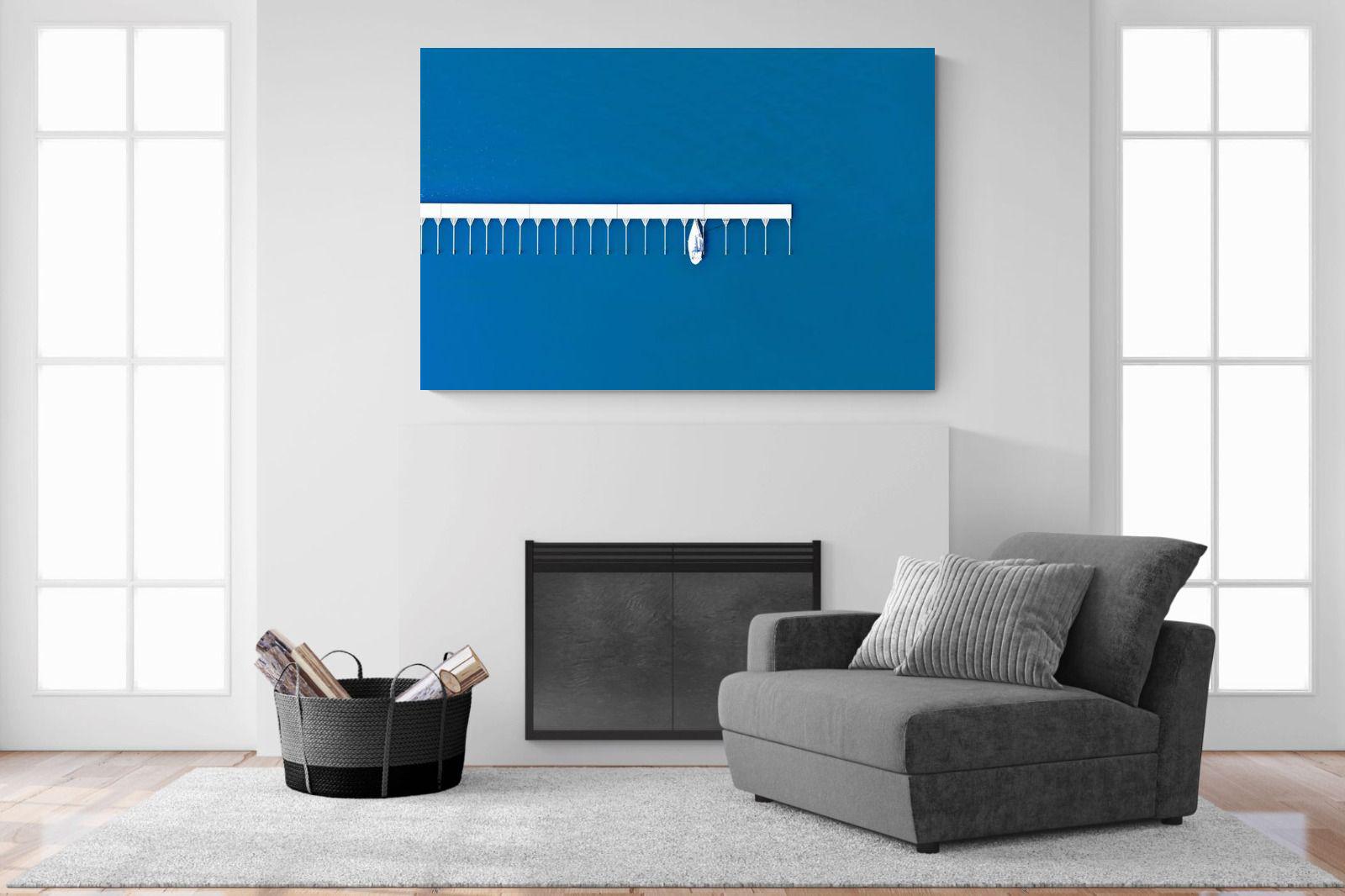 Yacht Club-Wall_Art-150 x 100cm-Mounted Canvas-No Frame-Pixalot