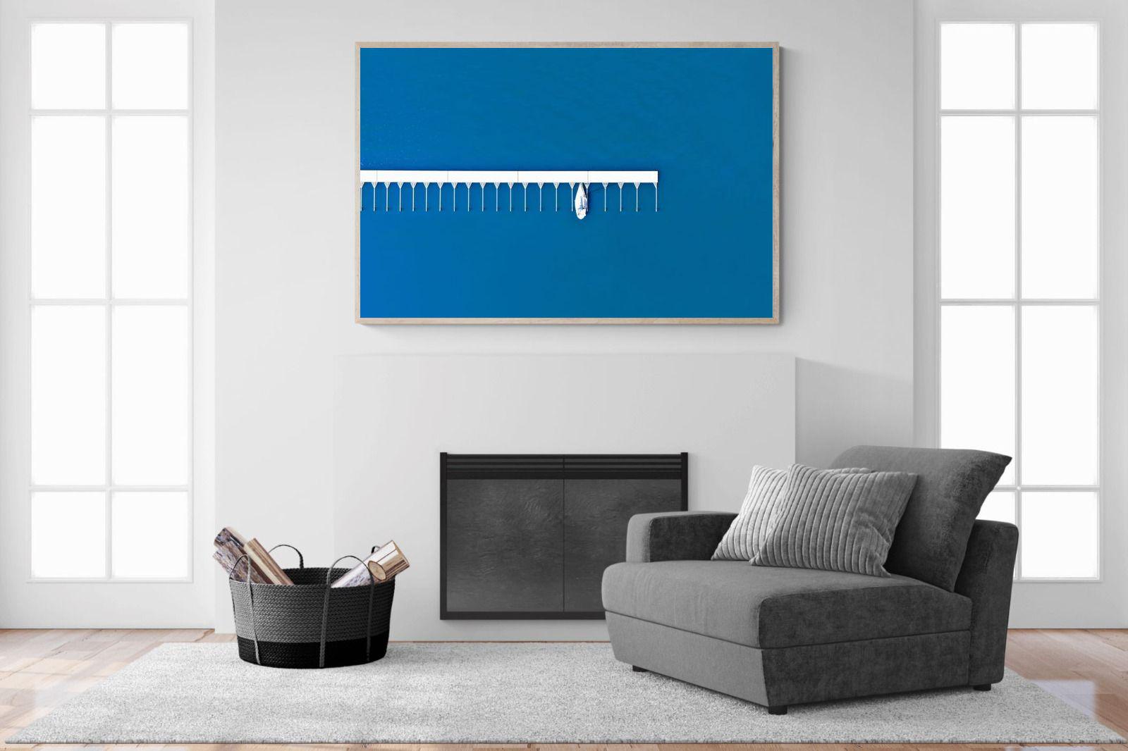 Yacht Club-Wall_Art-150 x 100cm-Mounted Canvas-Wood-Pixalot