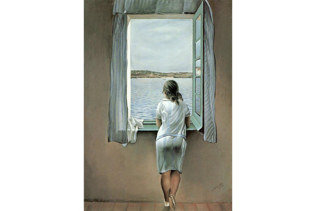 Young Woman at a Window-Wall_Art-Pixalot