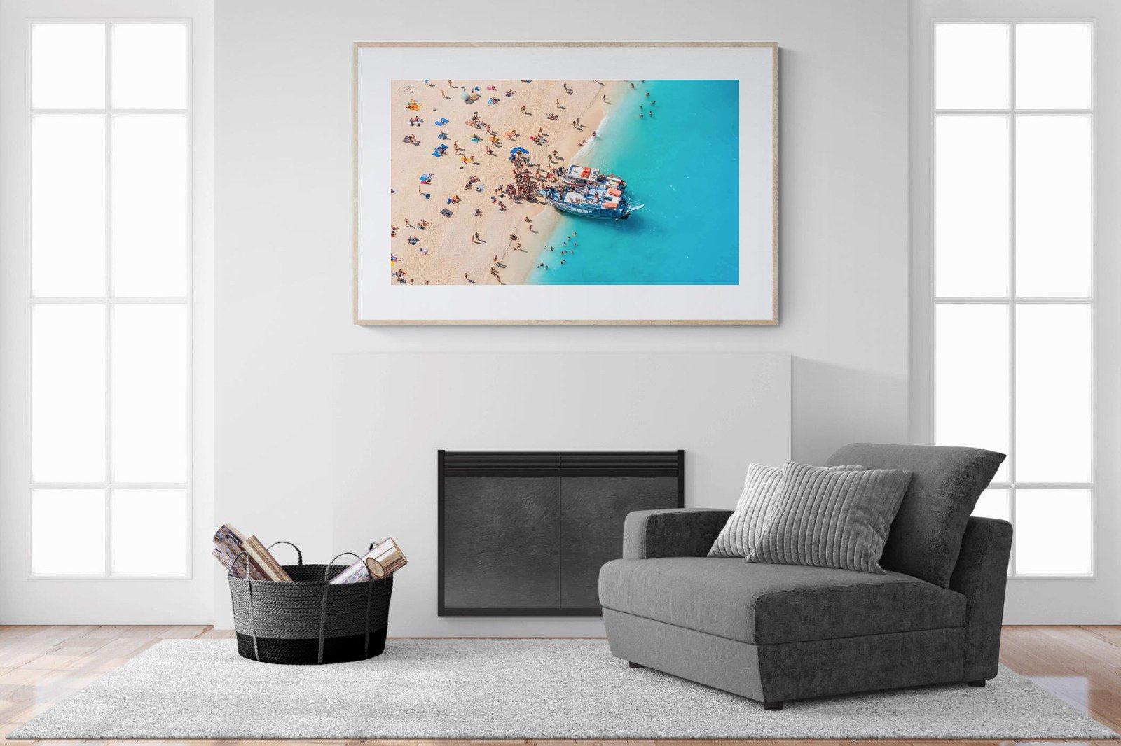 Zakynthos-Wall_Art-150 x 100cm-Framed Print-Wood-Pixalot