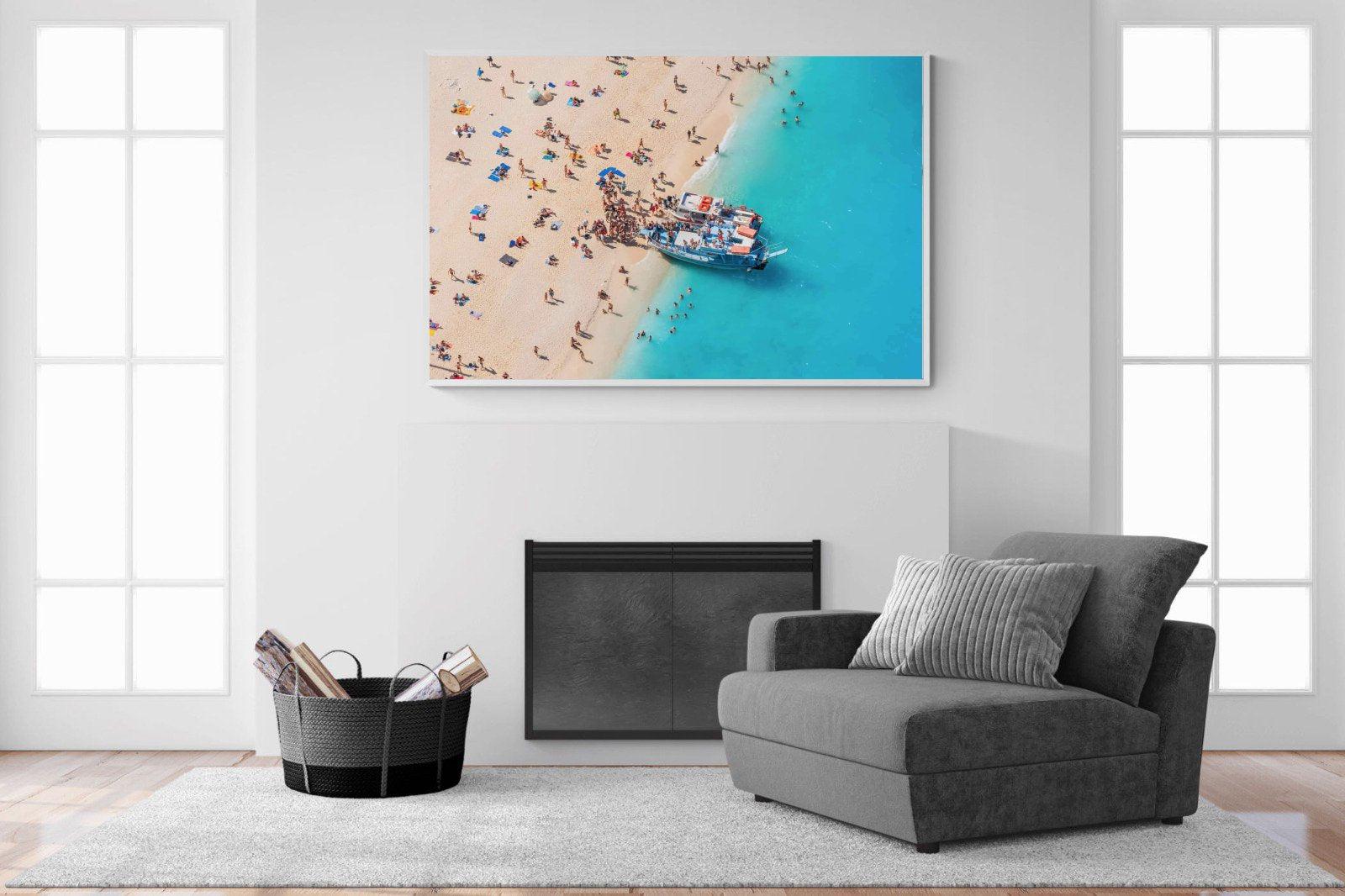 Zakynthos-Wall_Art-150 x 100cm-Mounted Canvas-White-Pixalot