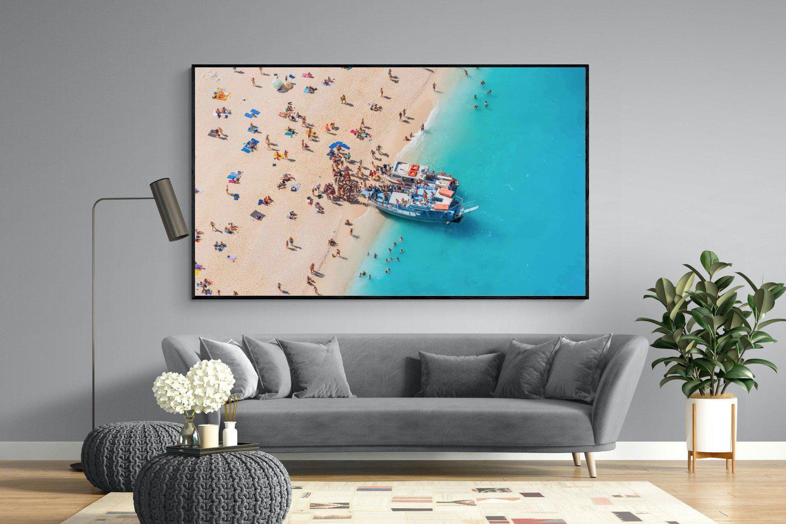 Zakynthos-Wall_Art-220 x 130cm-Mounted Canvas-Black-Pixalot