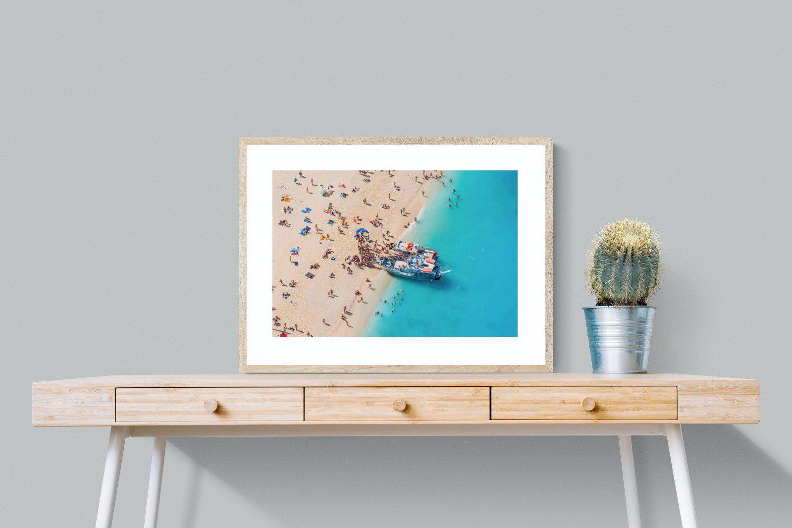 Zakynthos-Wall_Art-80 x 60cm-Framed Print-Wood-Pixalot