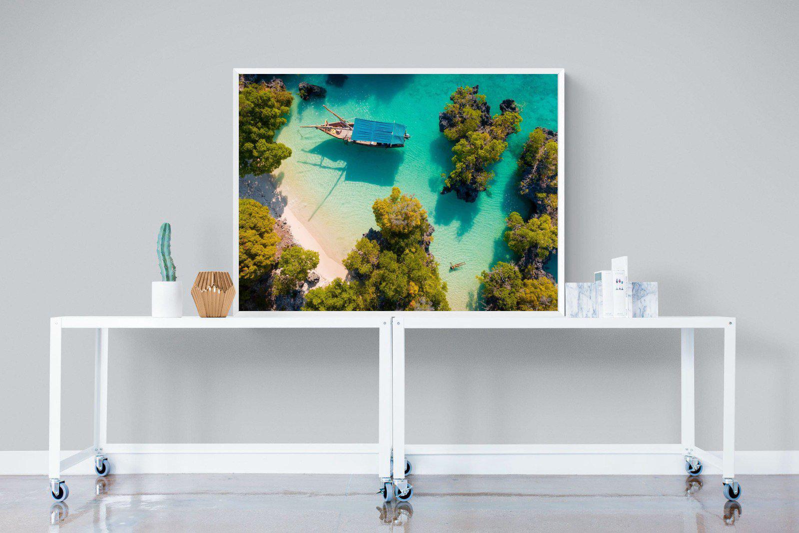 Zanzibar-Wall_Art-120 x 90cm-Mounted Canvas-White-Pixalot