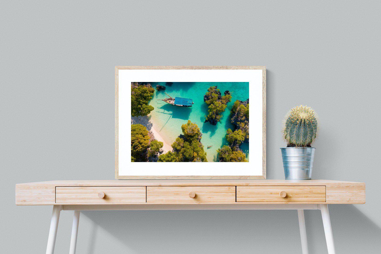 Zanzibar-Wall_Art-80 x 60cm-Framed Print-Wood-Pixalot