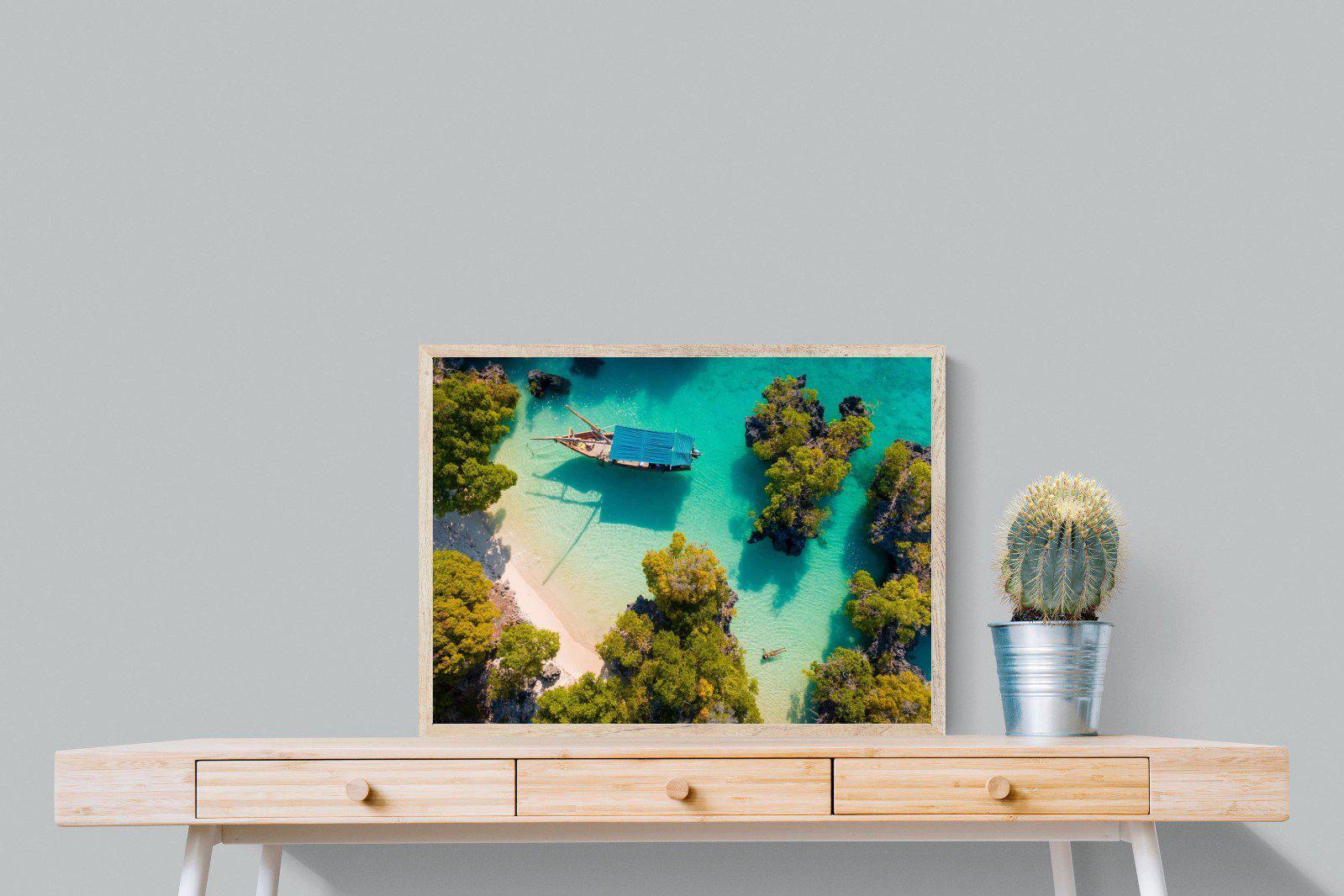 Zanzibar-Wall_Art-80 x 60cm-Mounted Canvas-Wood-Pixalot