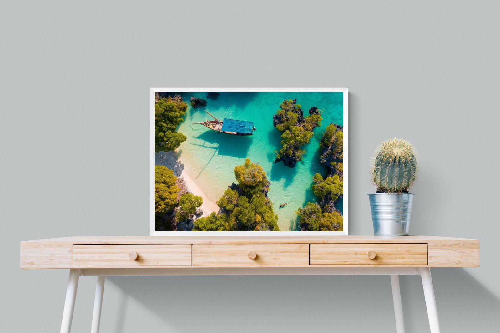 Zanzibar-Wall_Art-80 x 60cm-Mounted Canvas-White-Pixalot