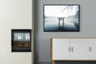 Zen-Wall_Art-100 x 75cm-Mounted Canvas-Black-Pixalot